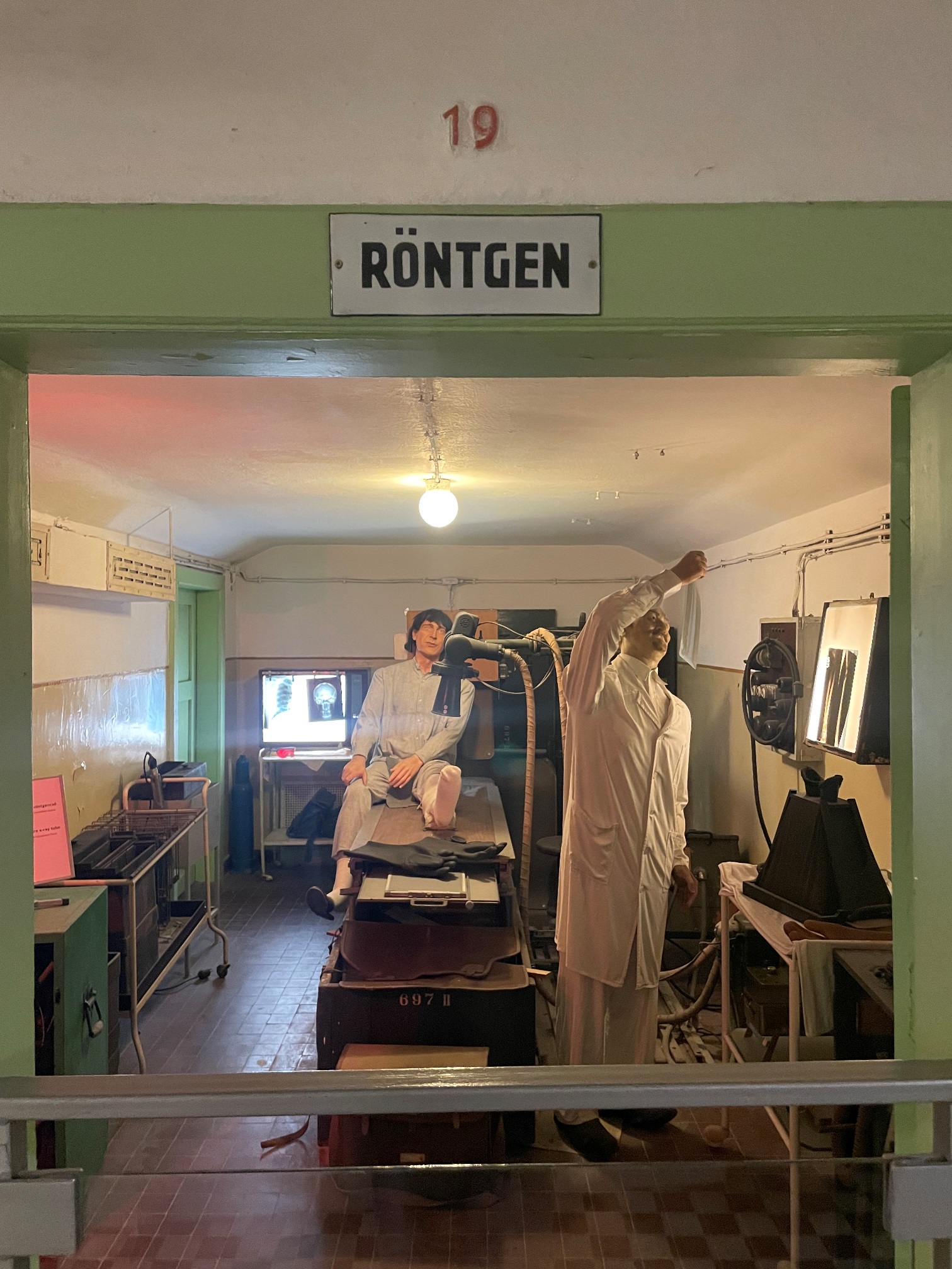 Radiological service, Hospital in the Rock Museum, Budapest, by Maria Sofia Caracò - 01.jpeg